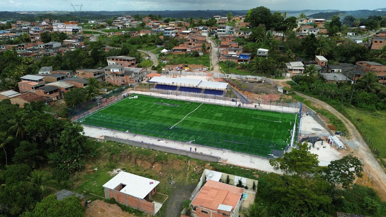 Candeias: Prefeitura entrega Complexo Esportivo de Passagem dos Teixeiras nesta sexta-feira (21)