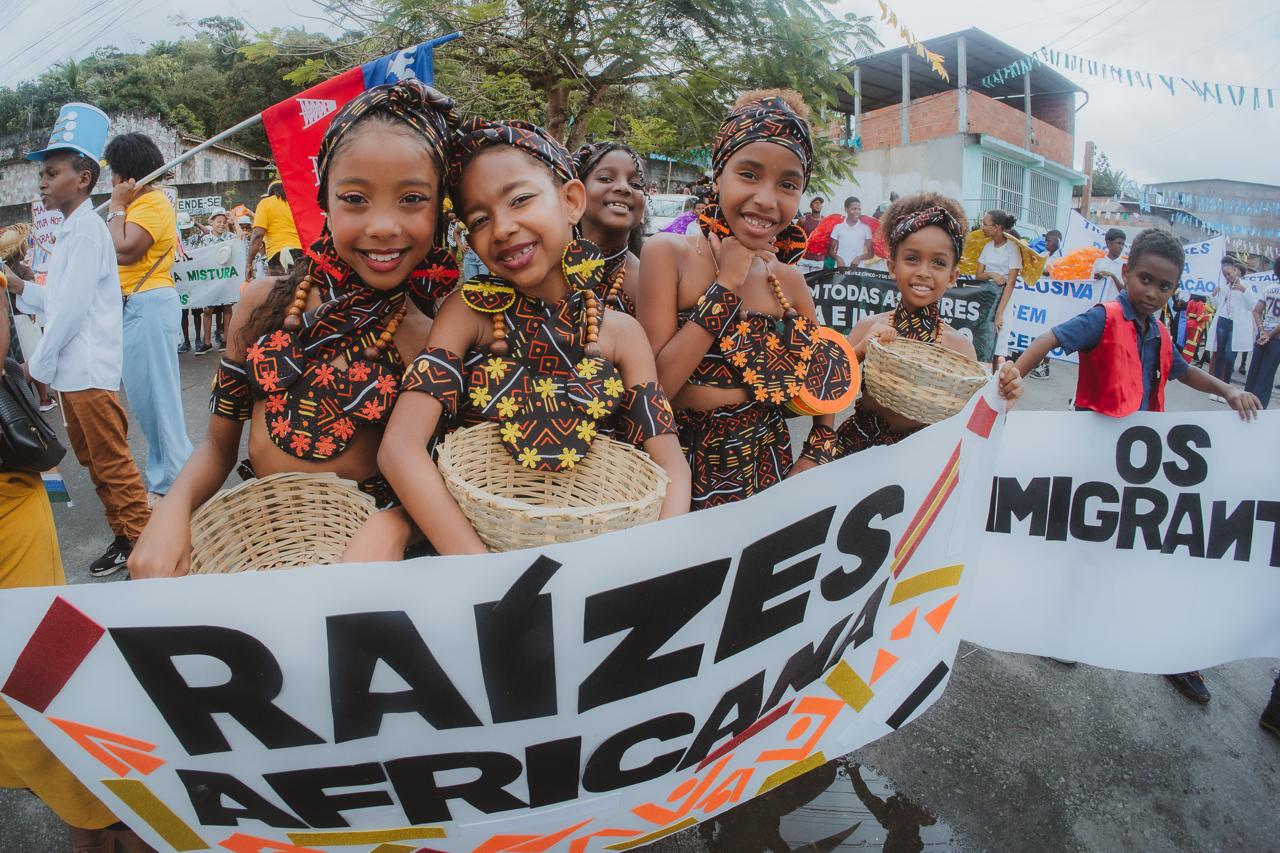 Escolas do distrito de Passagem dos Teixeira celebram o 7 de setembro abordado a pluralidade do país