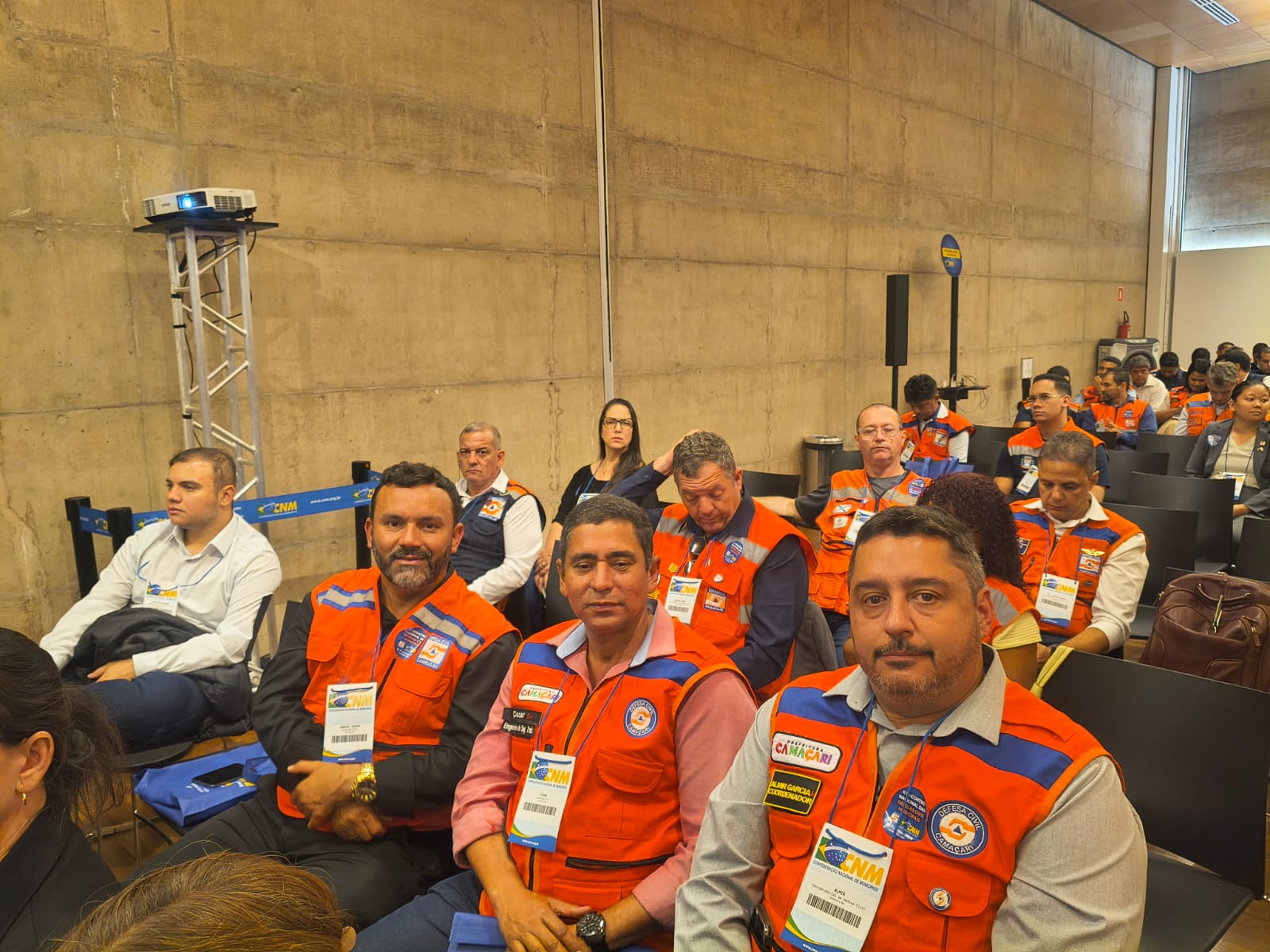 Candeias: Defesa Civil de Candeias participou de encontro nacional das defesas civís do País
