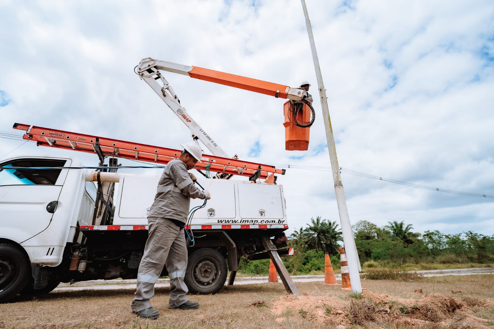 Candeias: Em menos de 7 dias, cabos de energia da Avenida João Isidório são roubados novamente